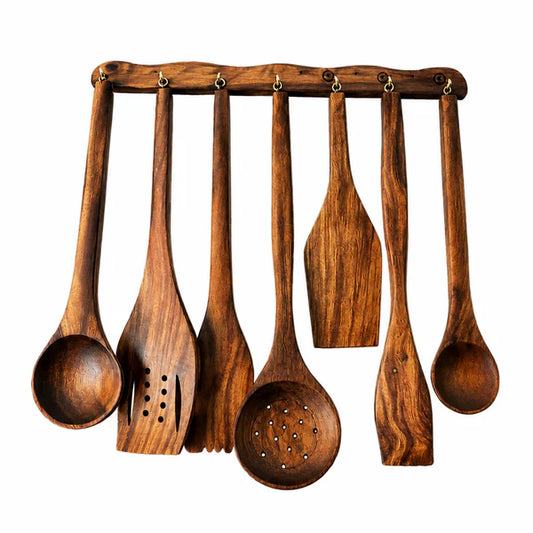 Wooden Cooking Spoon Set