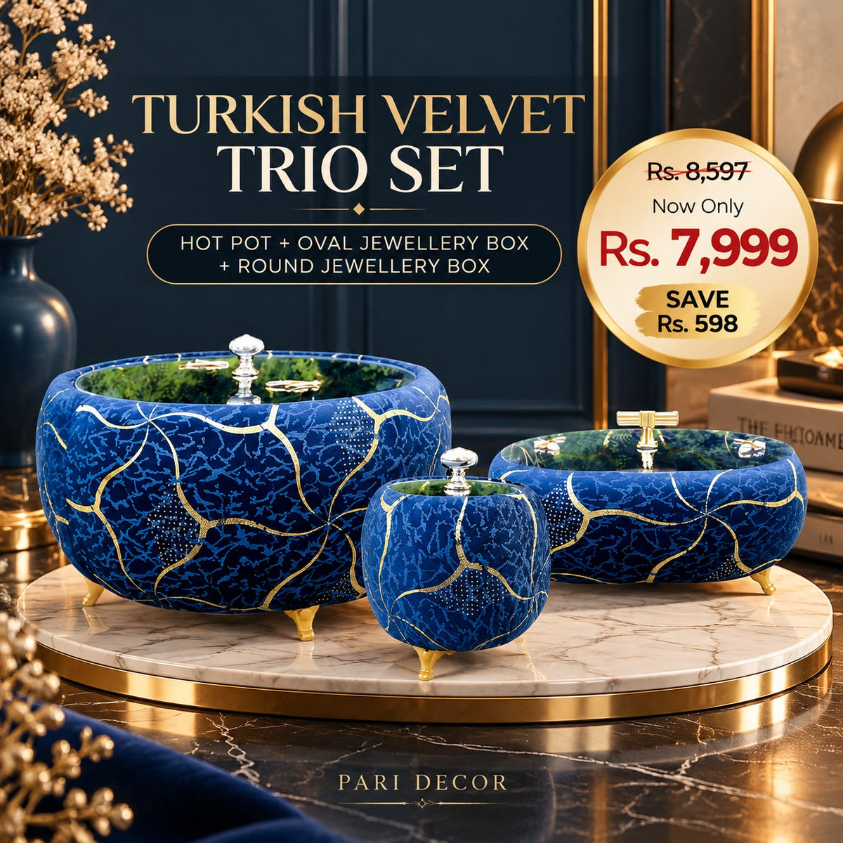 Turkish Velvet Luxury Gift Set
