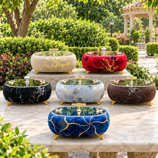 Turkish Velvet Jewellery Box