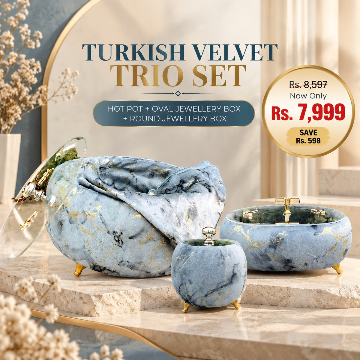 Turkish Velvet Luxury Gift Set