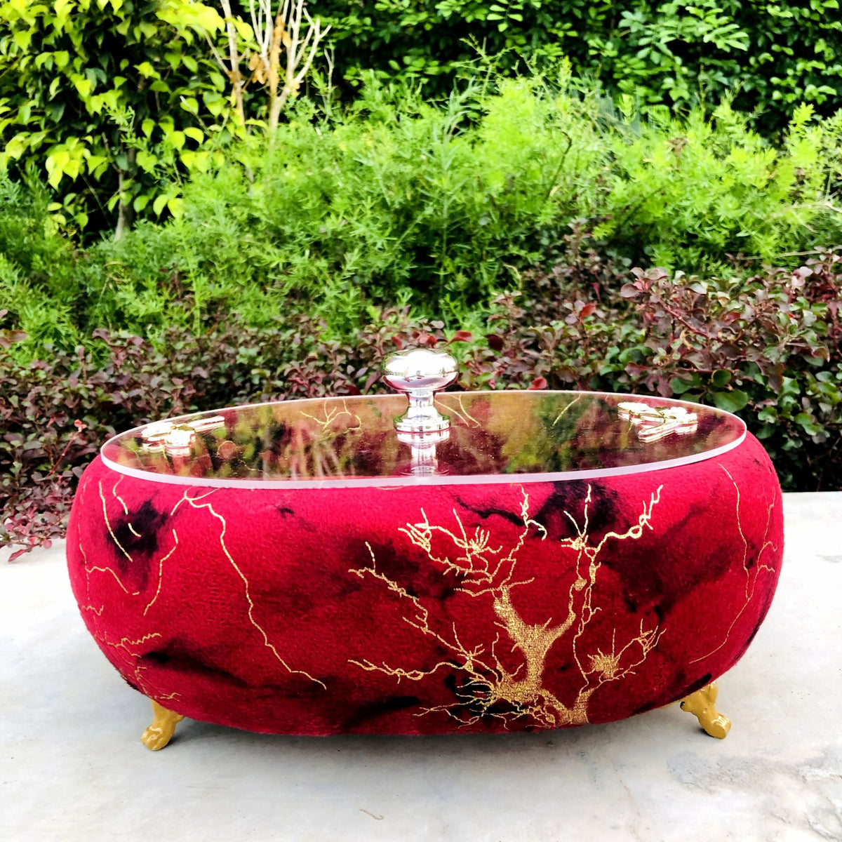 Turkish Velvet Jewellery Box